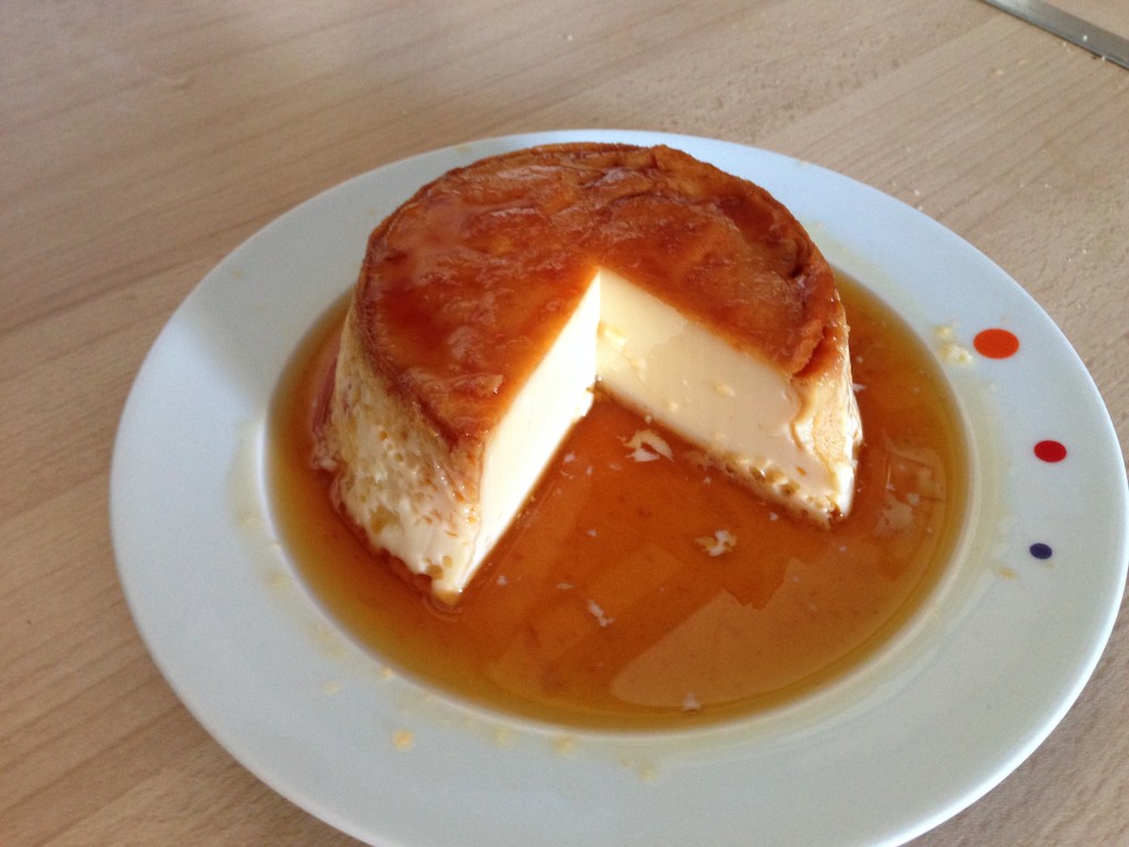 Flan de huevo