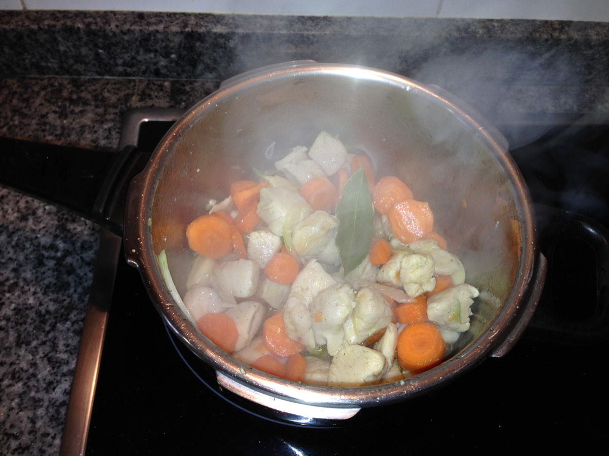 Pollo escabechado
