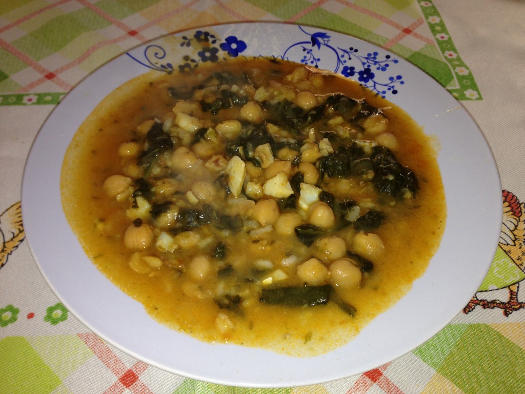 Potaje de garbanzos